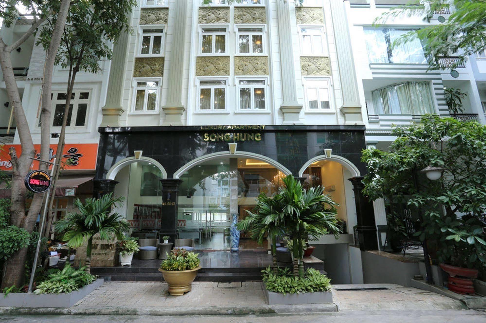 Song Hung Hotel & Serviced Apartments - Can Ho Dich Vu & Khach San Ho Chi Minh-stad Buitenkant foto